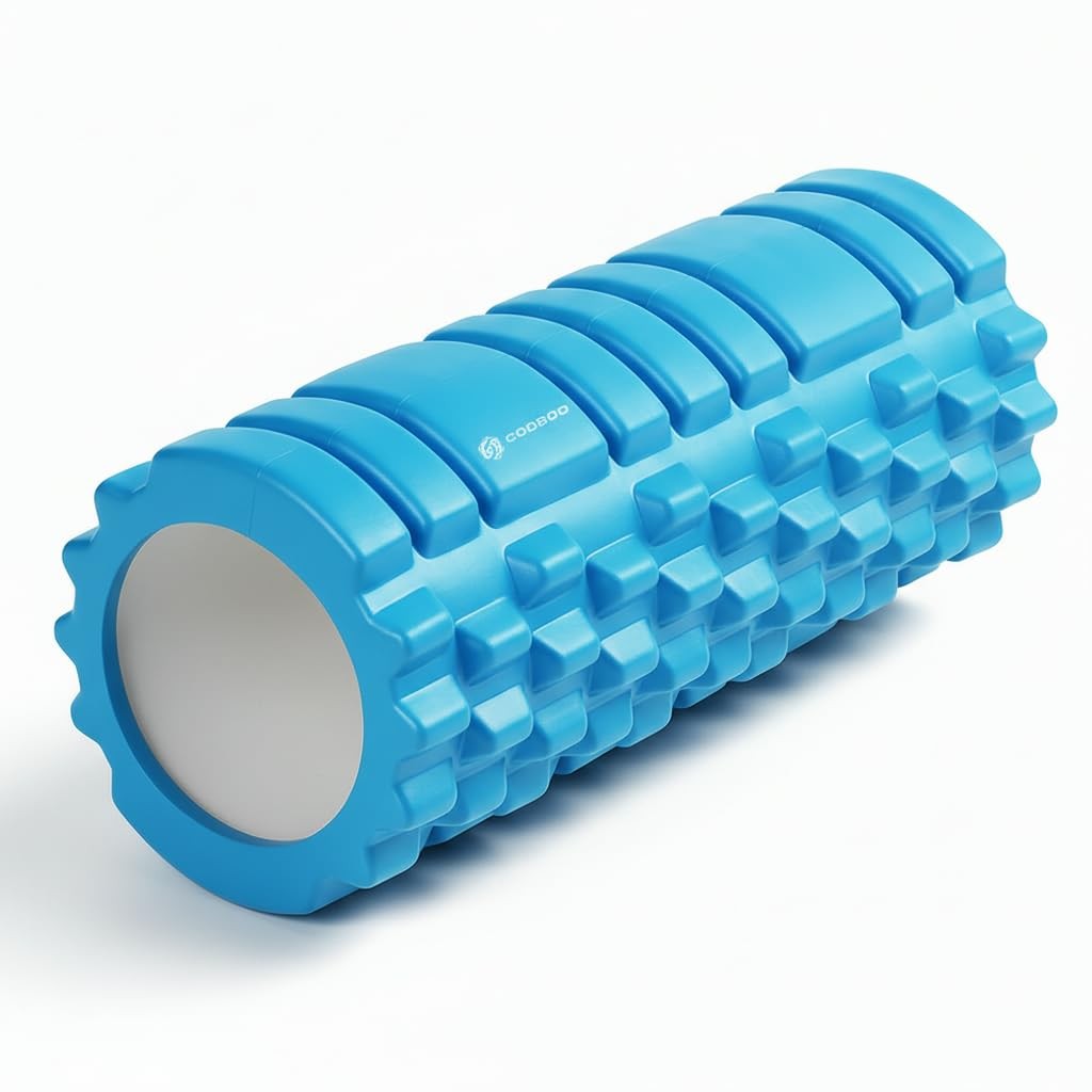 Strong Foam Roller - Deep Tissue Medium Density Muscle Massager with Myofascial