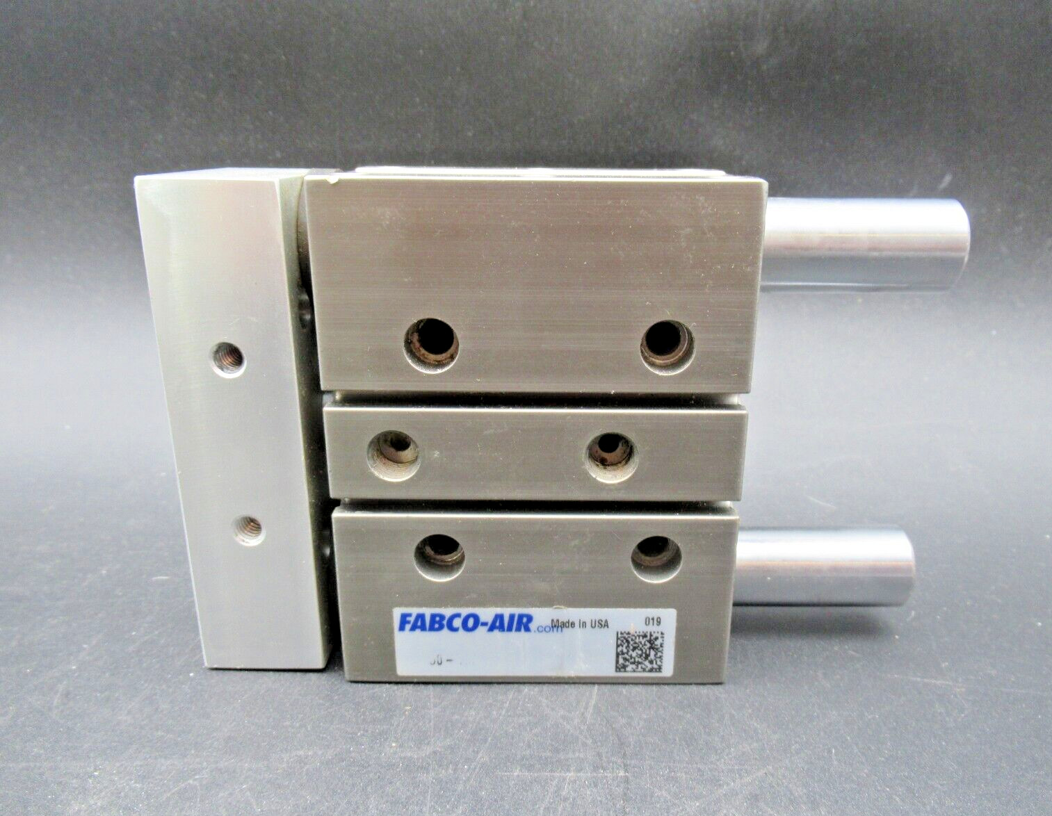Fabco Air GB750-1.0 pneumatic linear guided slide actuator *Excellent Condition*