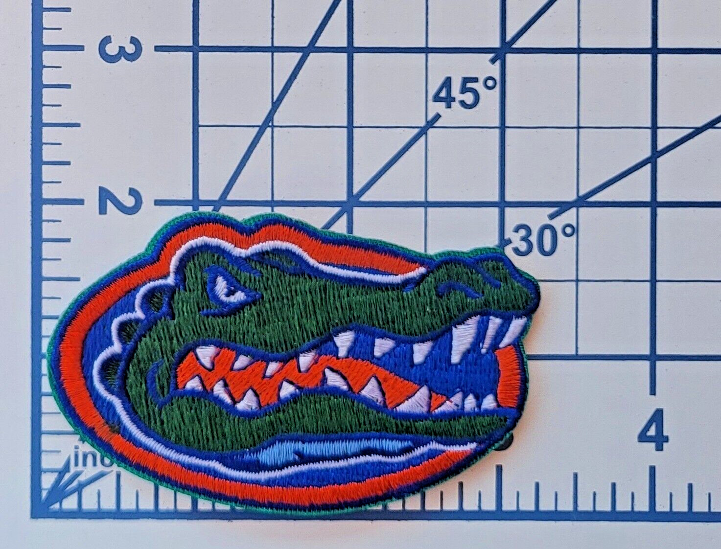 Florida Gators 3" Iron On Embroidered Patch ~FREE Tracking!!