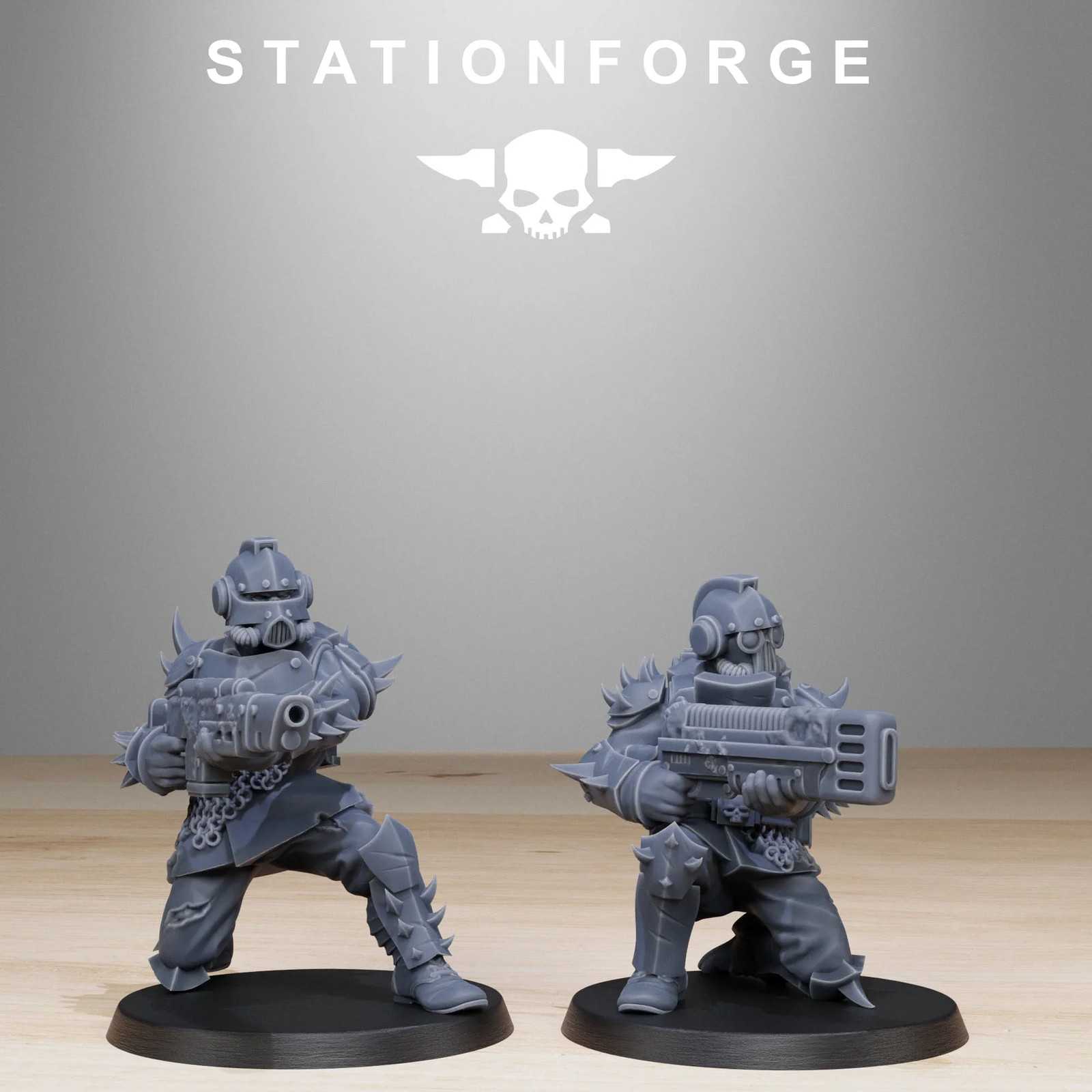 Corrupted Guard Builder Kit Wargame Proxy Miniatures StationForge