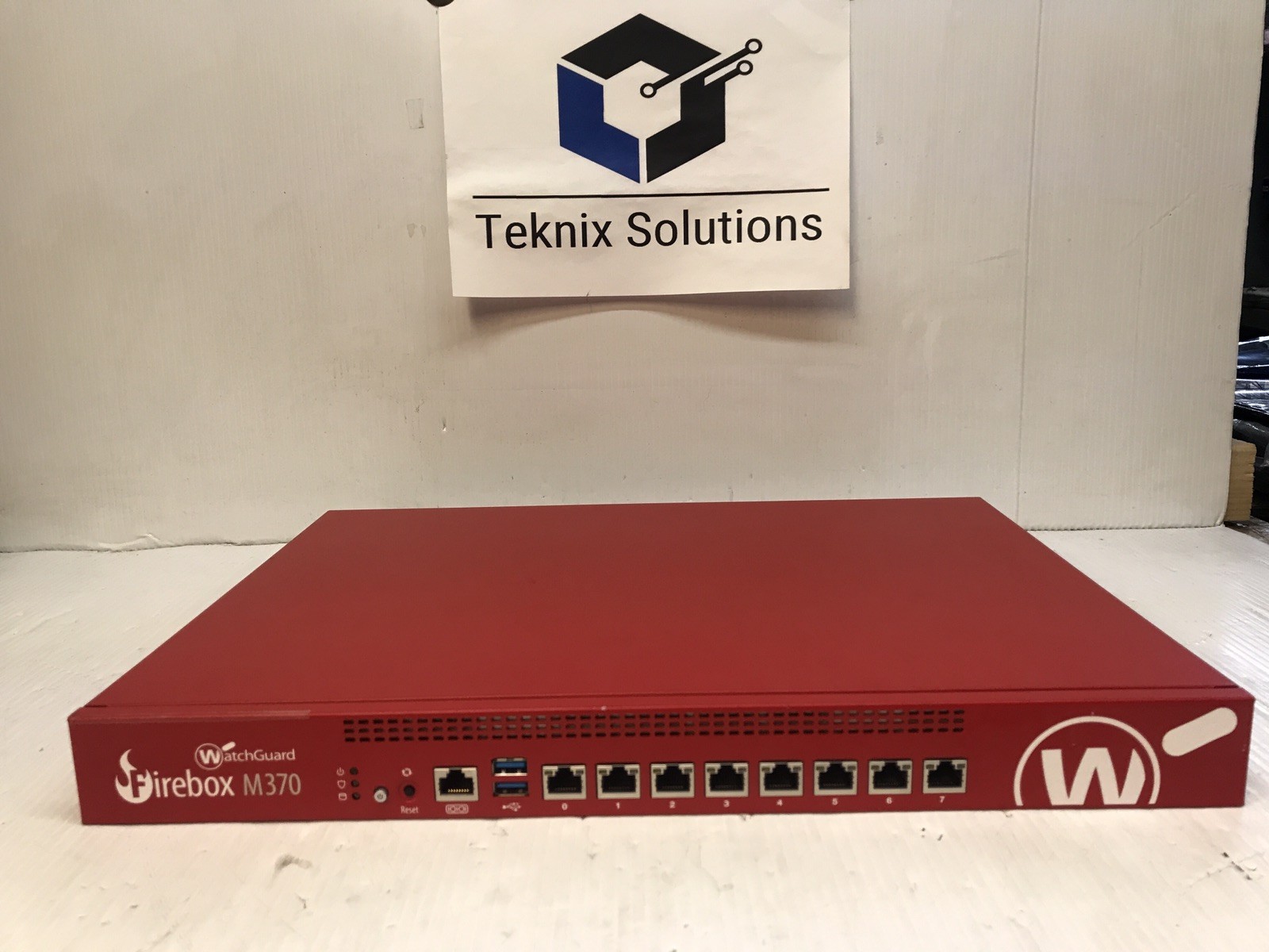 WatchGuard Firebox M370 8-Port Network Security Appliance WL6AE8 WORKING *READ*