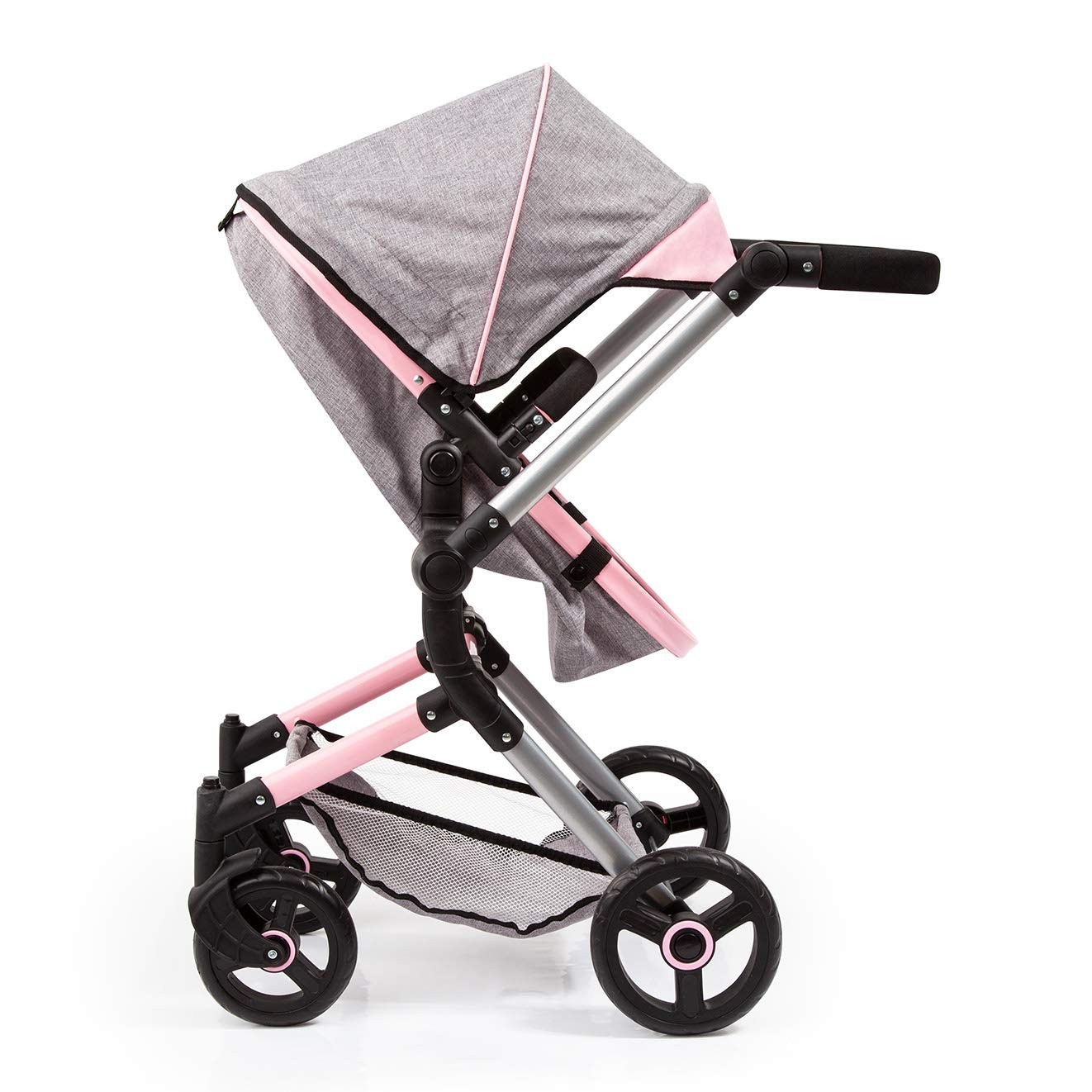 Coche Para Bebes Cochecito Para Niños Convertible Reversible Bassinet Pram Pink