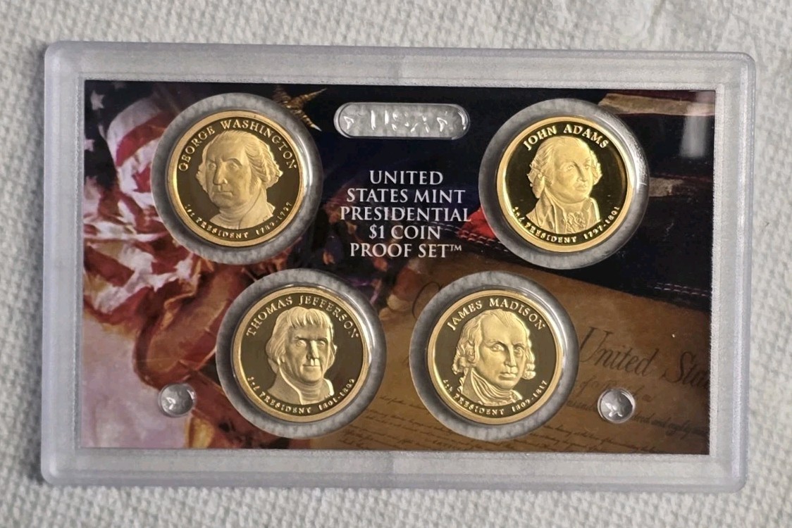 2007 Clad US Proof 14 Coin Set with Original Packaging & COAs COMPLETE