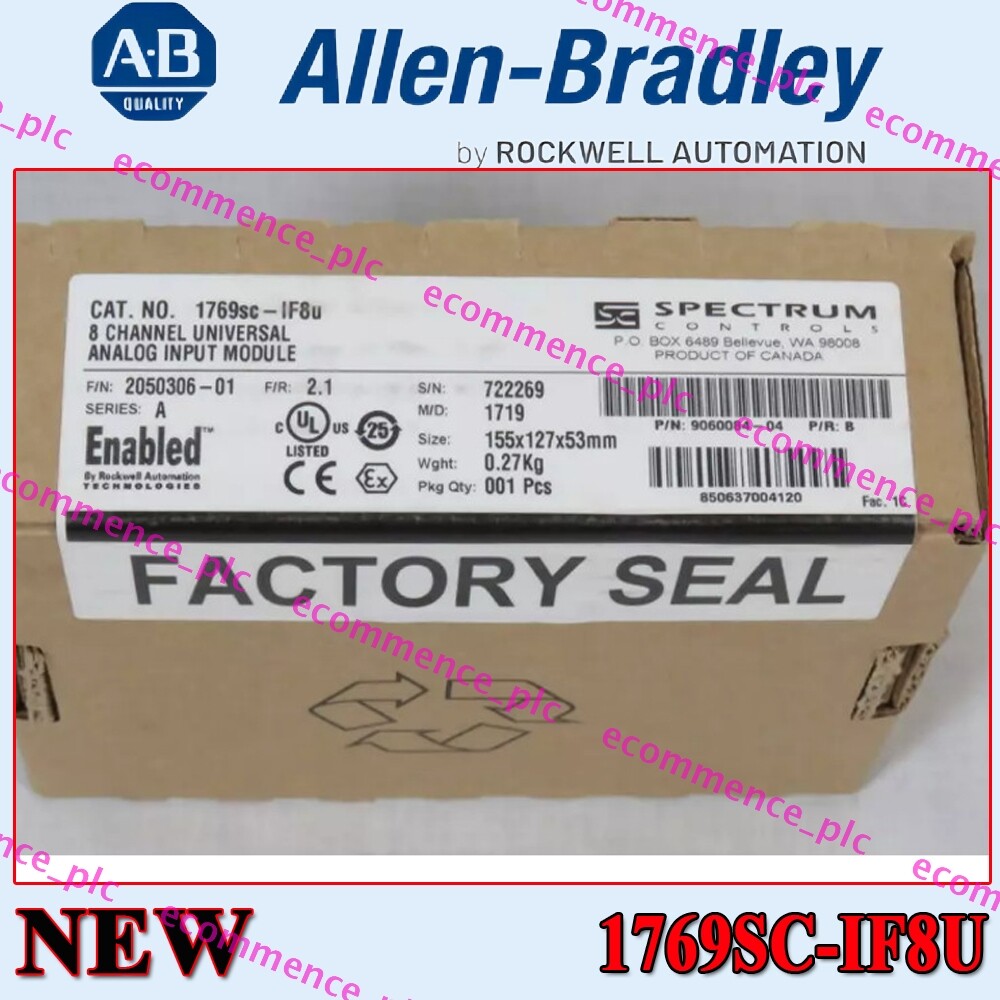 New NEW PLC 1769sc-IF8U Spectrum Controls 8 Ch Universal Analog Input