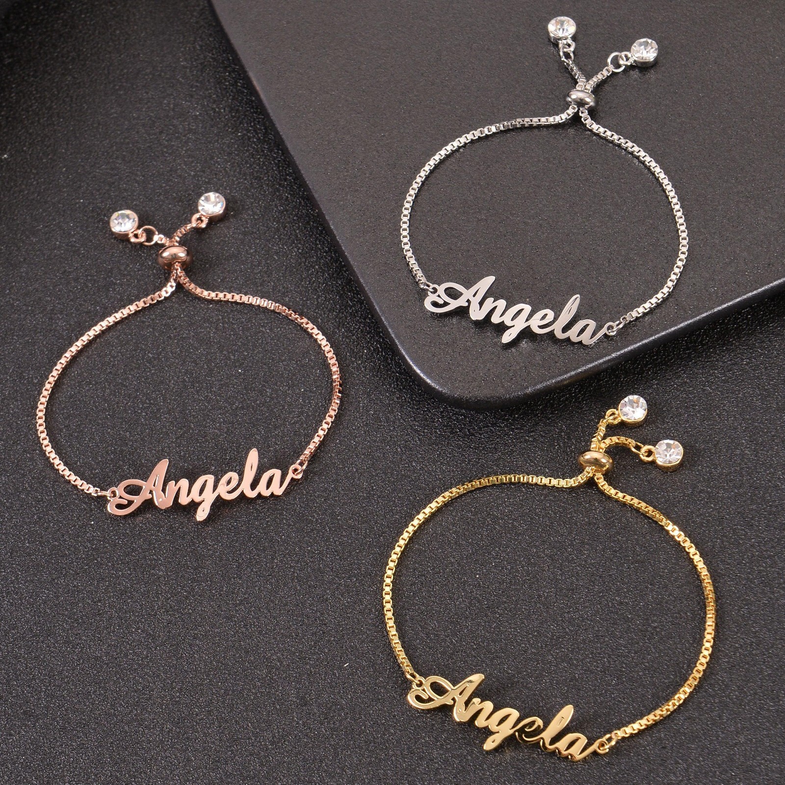 Pendantify Personalized Name Bracelet | Custom Name Bracelet for Men & Women