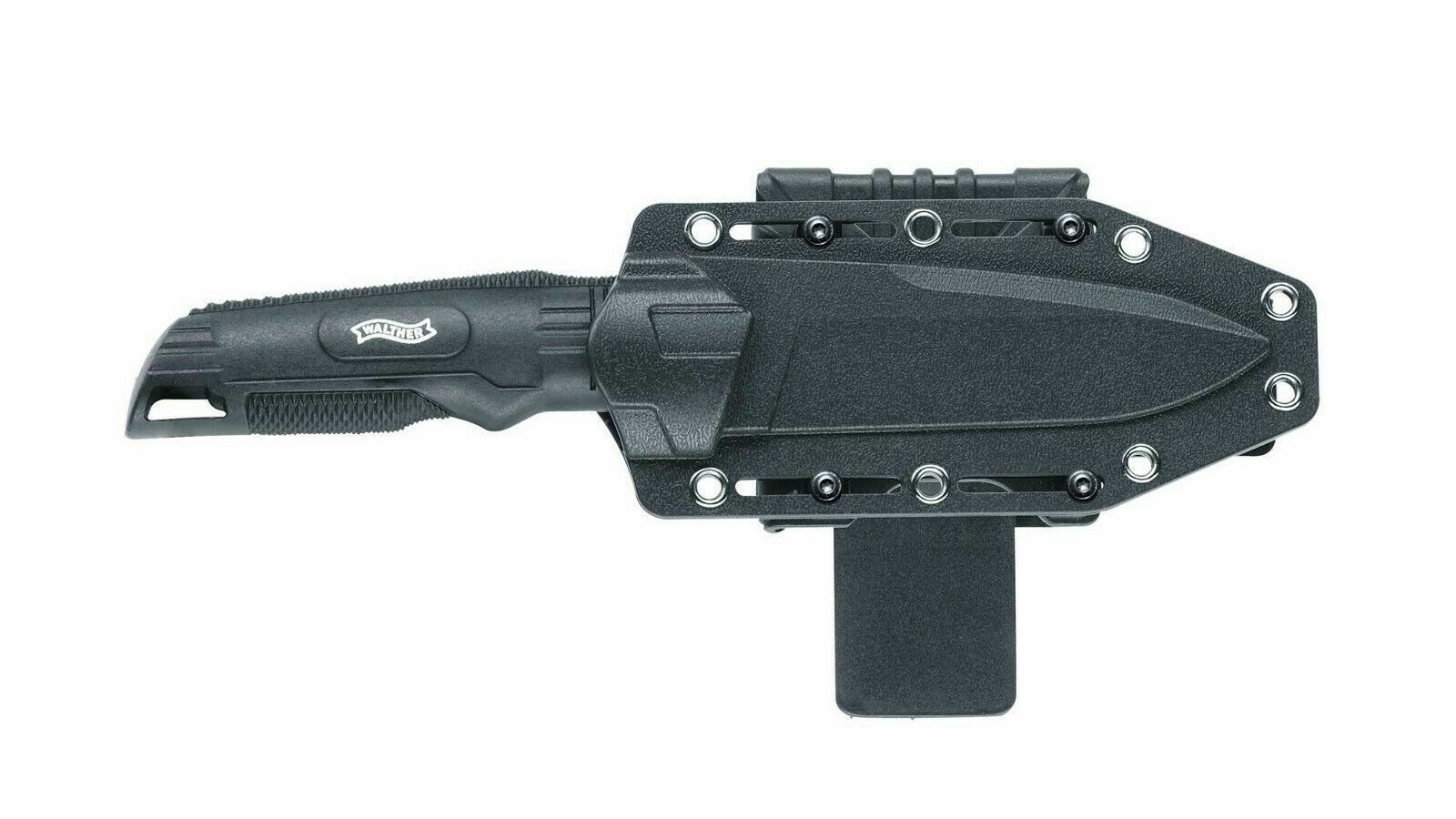 Walther BackUp Knife Vertical Horizontal Conceal Carry Mount Sheath Fixed Blade
