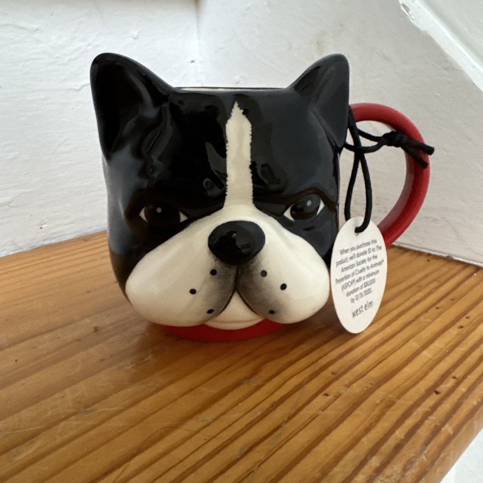 West Elm french bulldog aspca mug Dog Puppies Pet Cup Frenchie