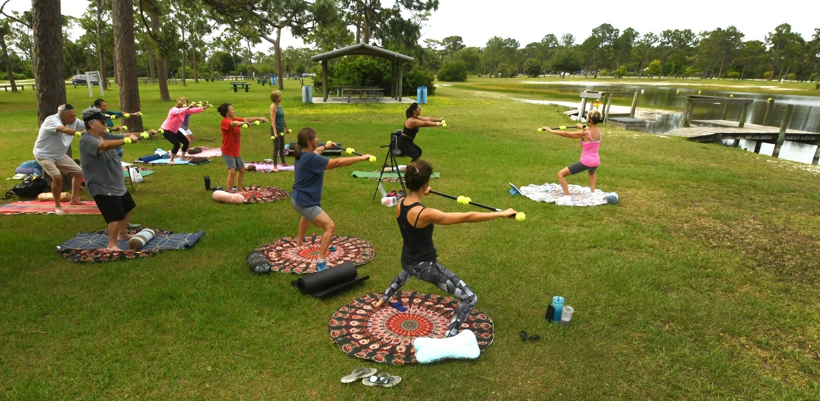 Yoga Flow Exercise Stick