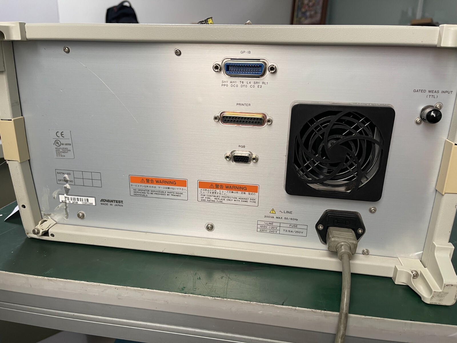 Advantest Q8384 Optical Spectrum Analyzer _ 2944
