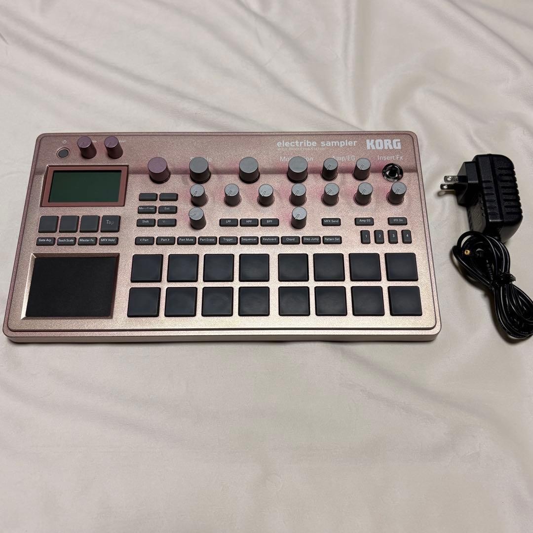 KORG Electribe Sampler ELECTRIBE2S Sequencer Rhythm Machine w/ AC Adapter Used