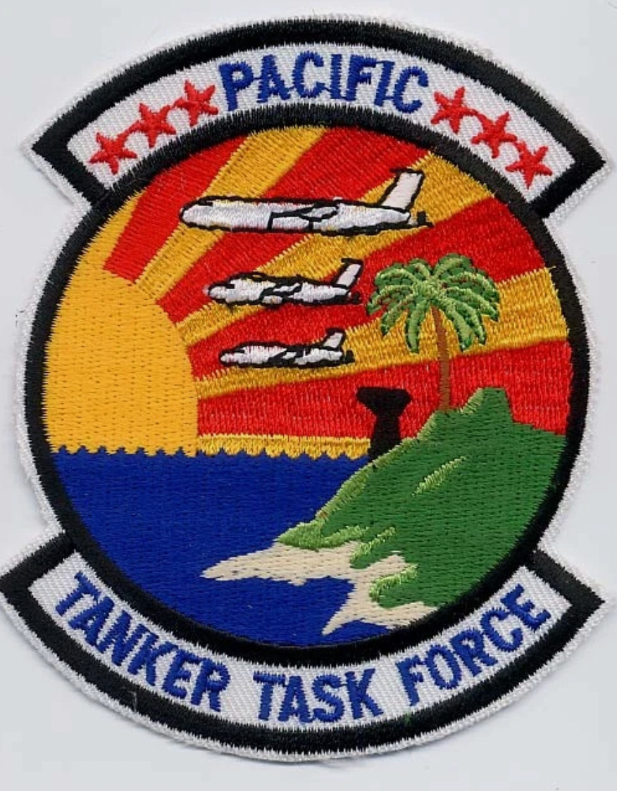 4" AIR FORCE PACIFIC TANKER TASK FORCE EMBROIDERED PATCH