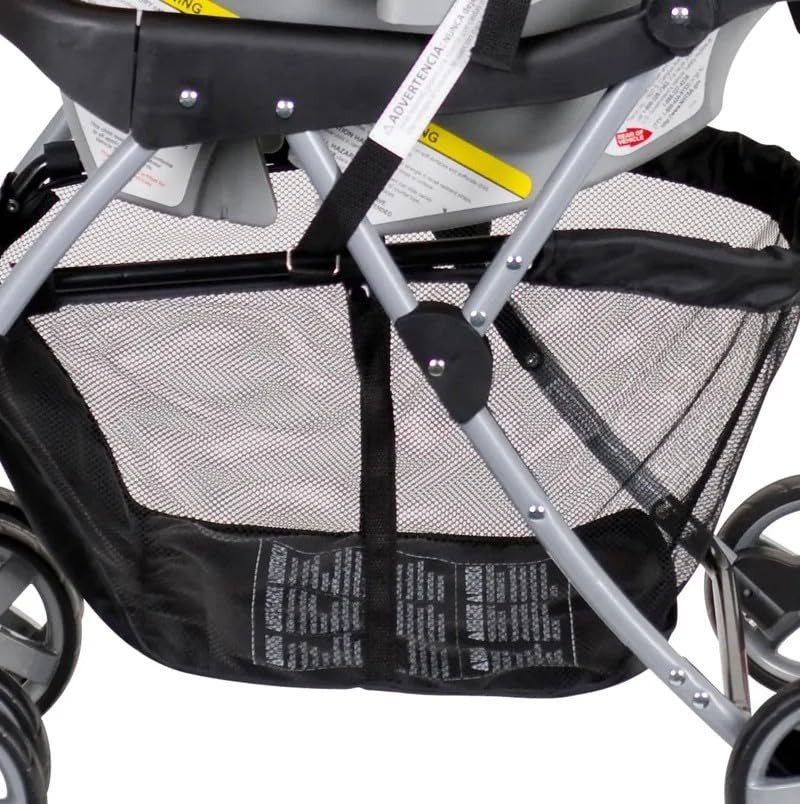Snap N Go EX Polyester Lightweight Foldable Universal Single Infant Car Seat Car