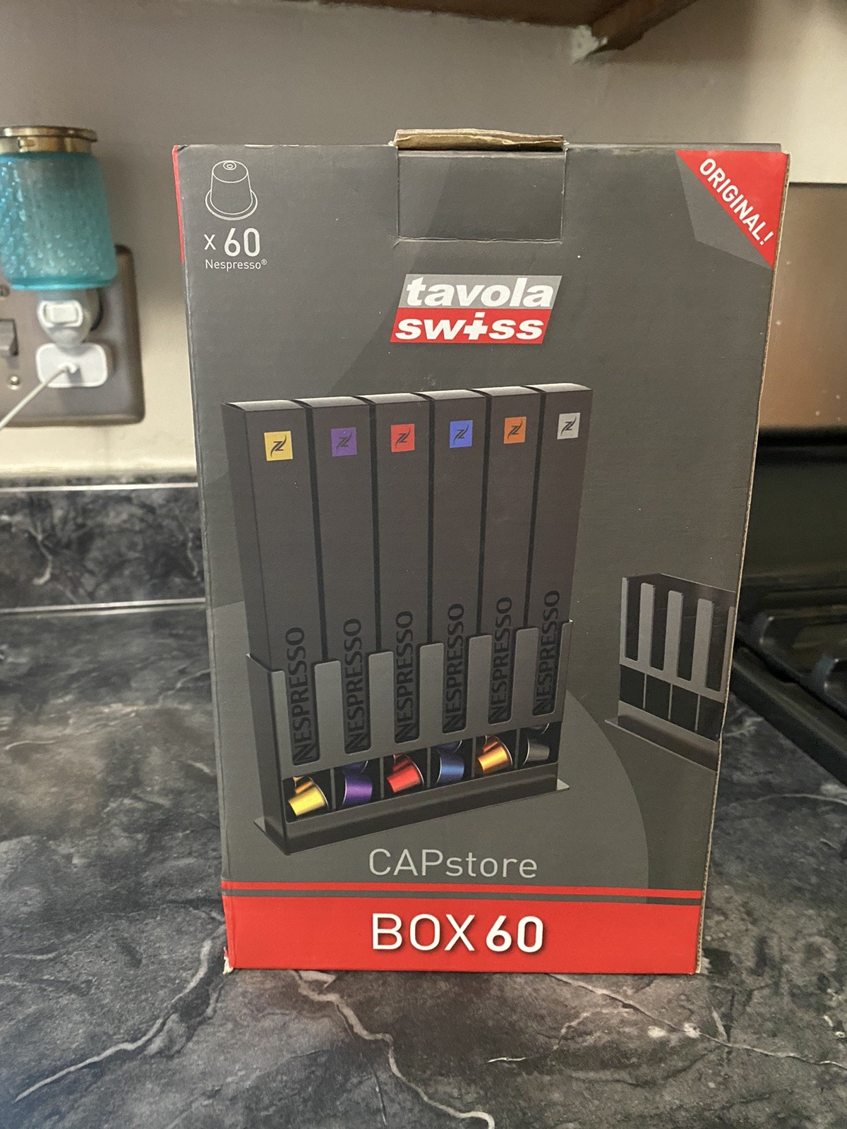 Tavola Swiss CAPstore Box 60 Nespresso Organizer
