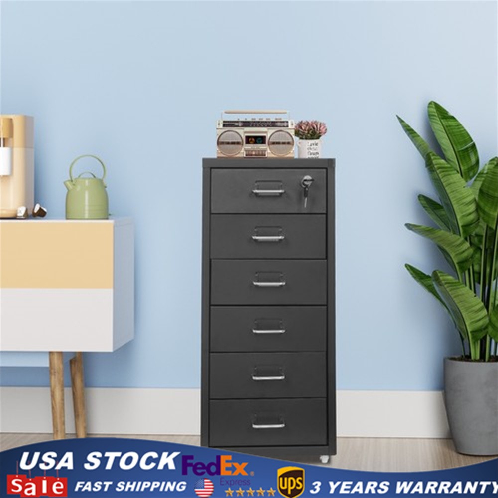 Vertical File Cabinet, Metal File Cabinet with Lock, Filing Cabinet