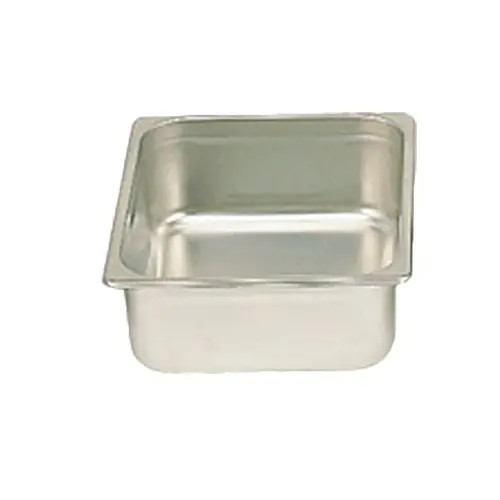 Thunder Group 1/2 Size 22 Gauge Stainless Steel Steam Table Pan - 4" Deep