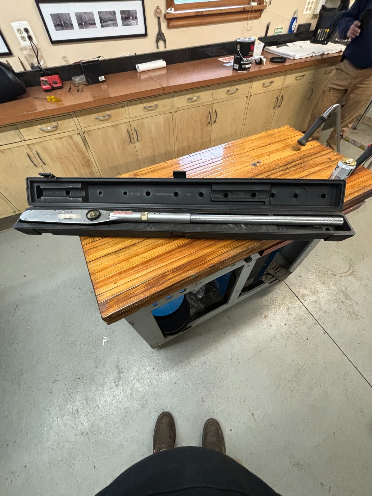 US Army Issued 1/2 inch, 600ft LB Torque Wrench
