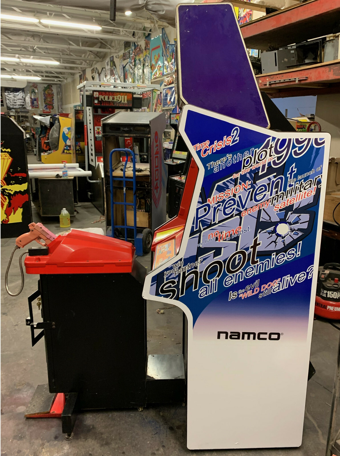 TIME CRISIS II ARCADE MACHINE by NAMCO