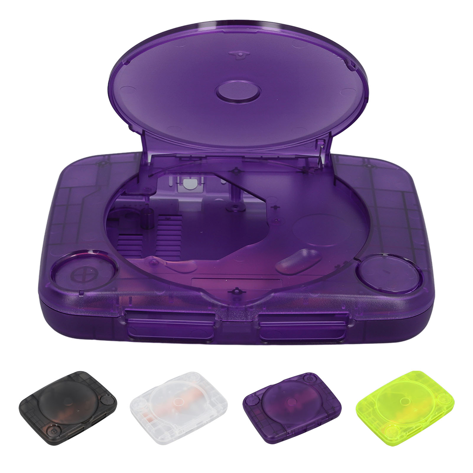Console Replacement Shell Translucent Retro Console Case For PS1 For SCPH 00 US