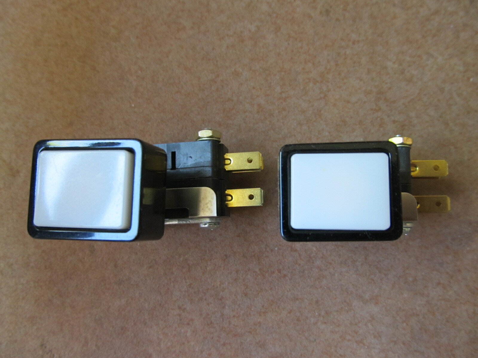 (QTY=2) NKK Micro Switch Push Buttons  SCBB25S15A-5BA
