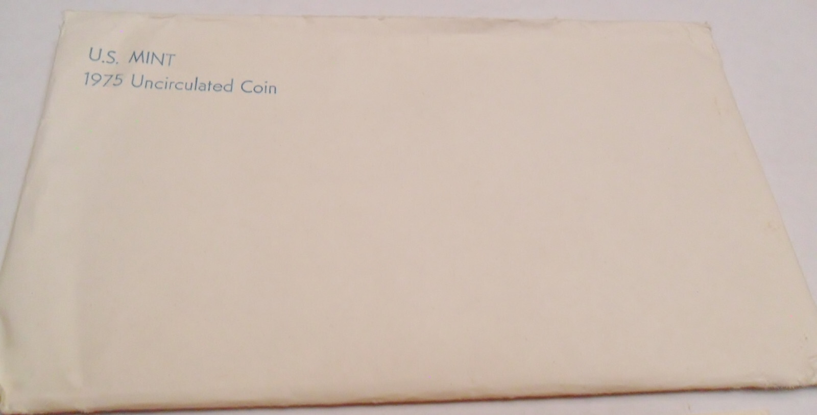 1975 Mint Set Envelope ONLY *NO COINS* **FREE SHIPPING**