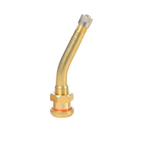 10 PACK 70MS-27 METRIC RIM HOLE BRASS VALVE STEM
