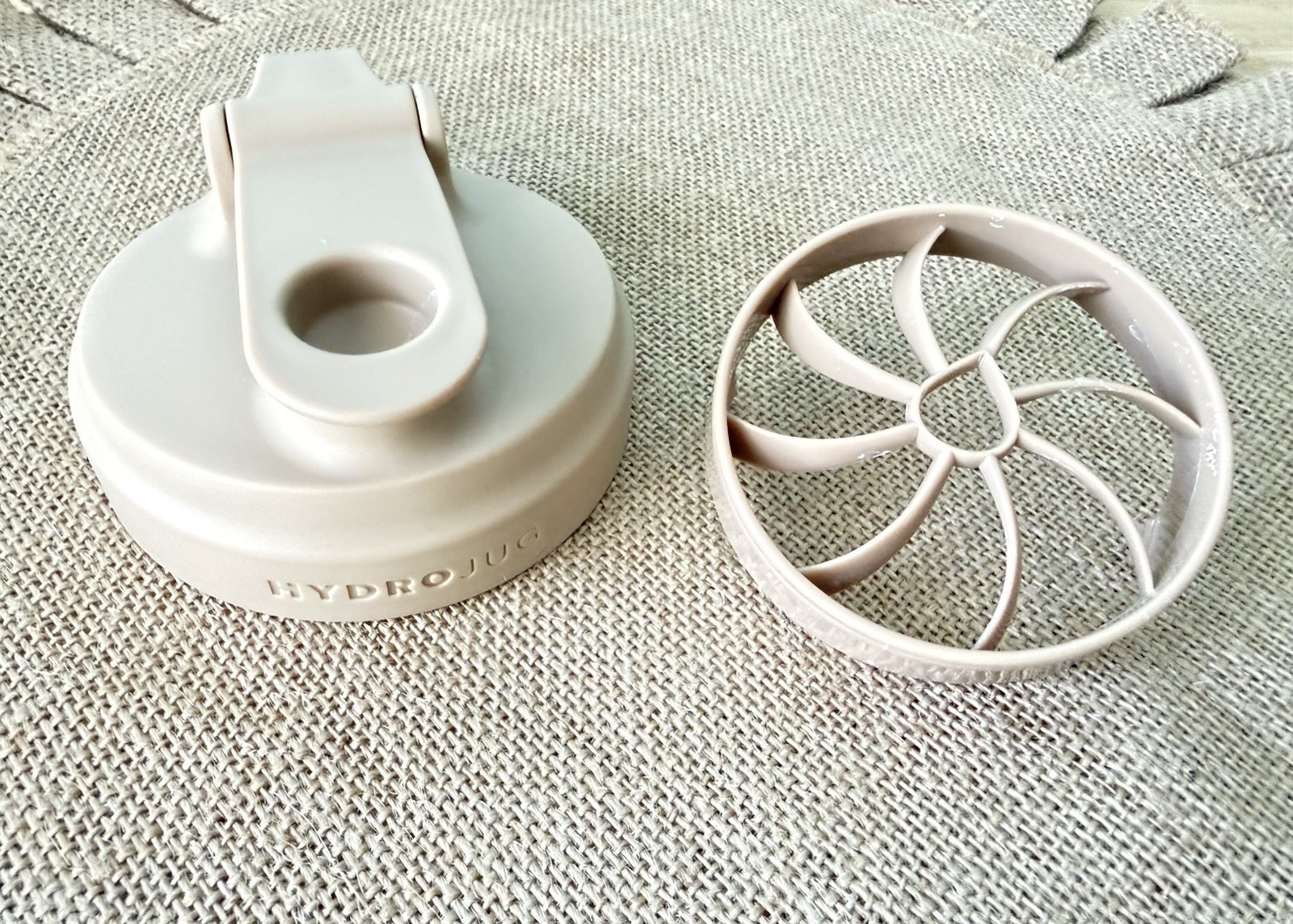Hydro Jug Hydro Shkr 2 Part Shaker Tan Replacement Parts-NWOT