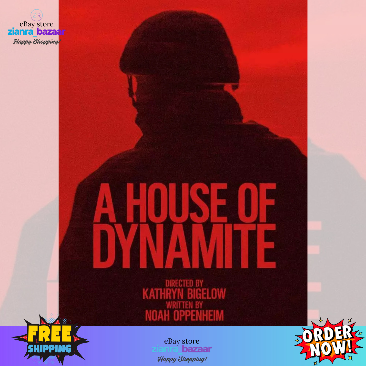 A House Of Dynamite (2025)  Movie Thriller Action Blu Ray Region Free