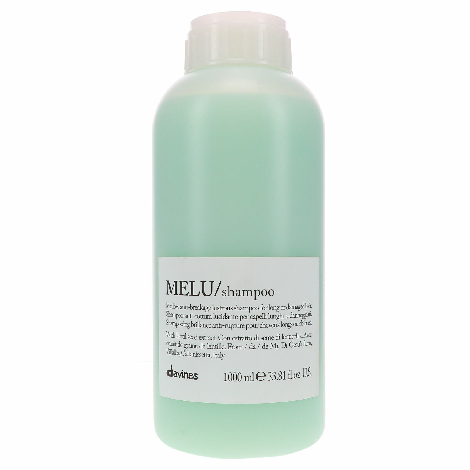 Davines Melu Shampoo 33.8 oz - 1000 ml New - Authentic