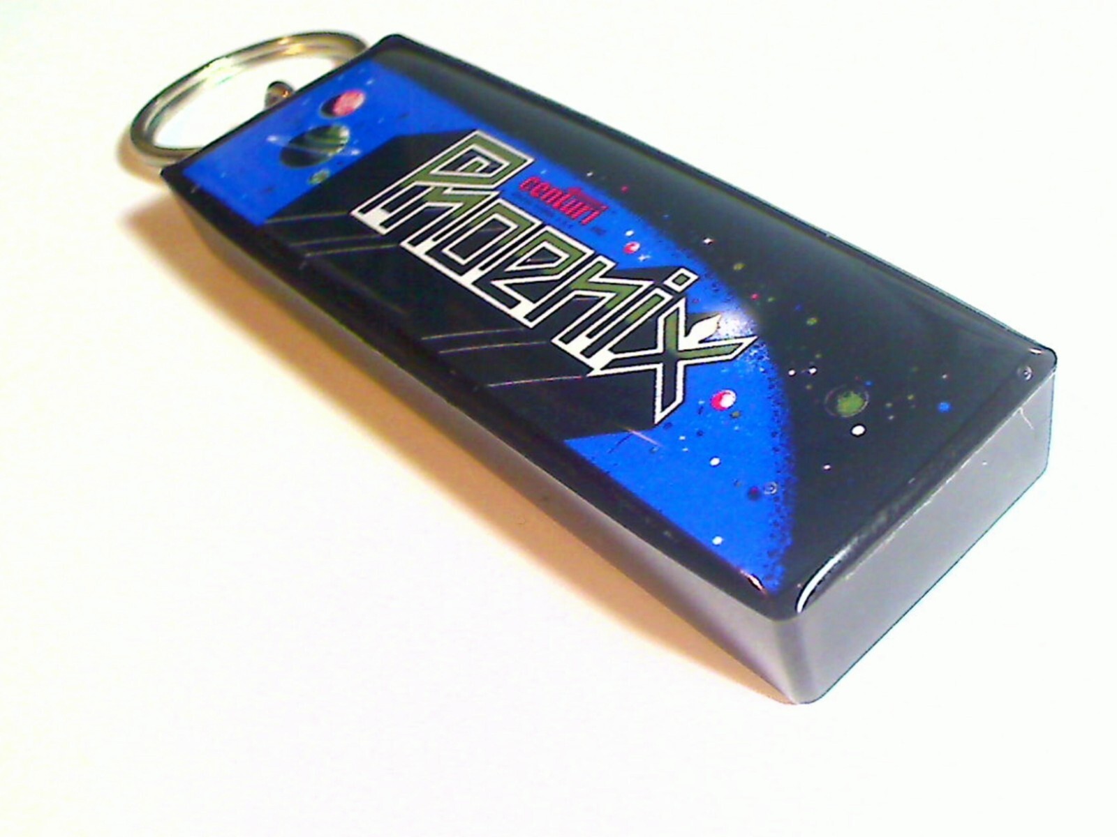 Phoenix Arcade Marquee Coin Door accessory Keychain