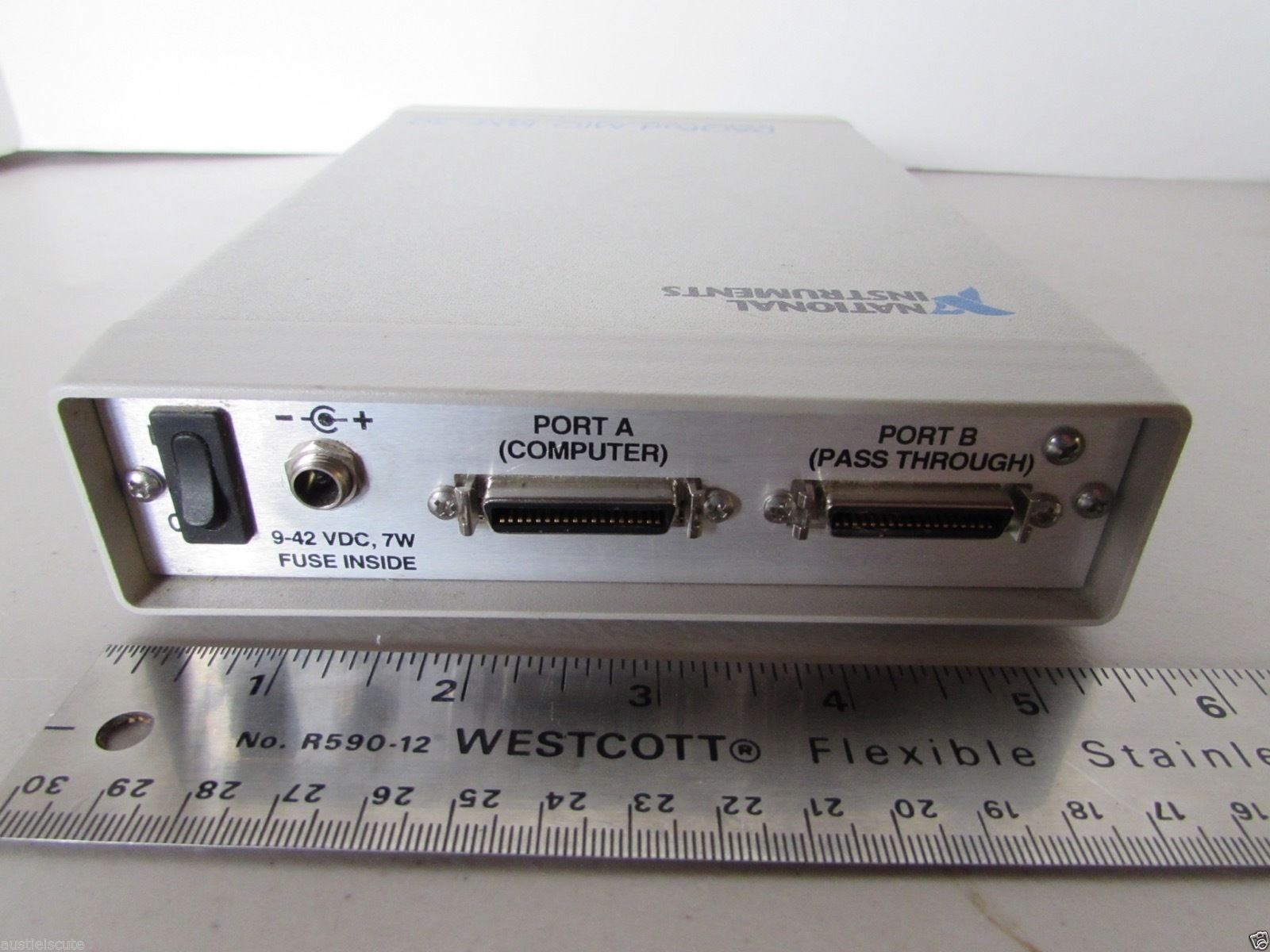 National Instruments DAQPad-MIO-16XE-50 Parallel Port Control