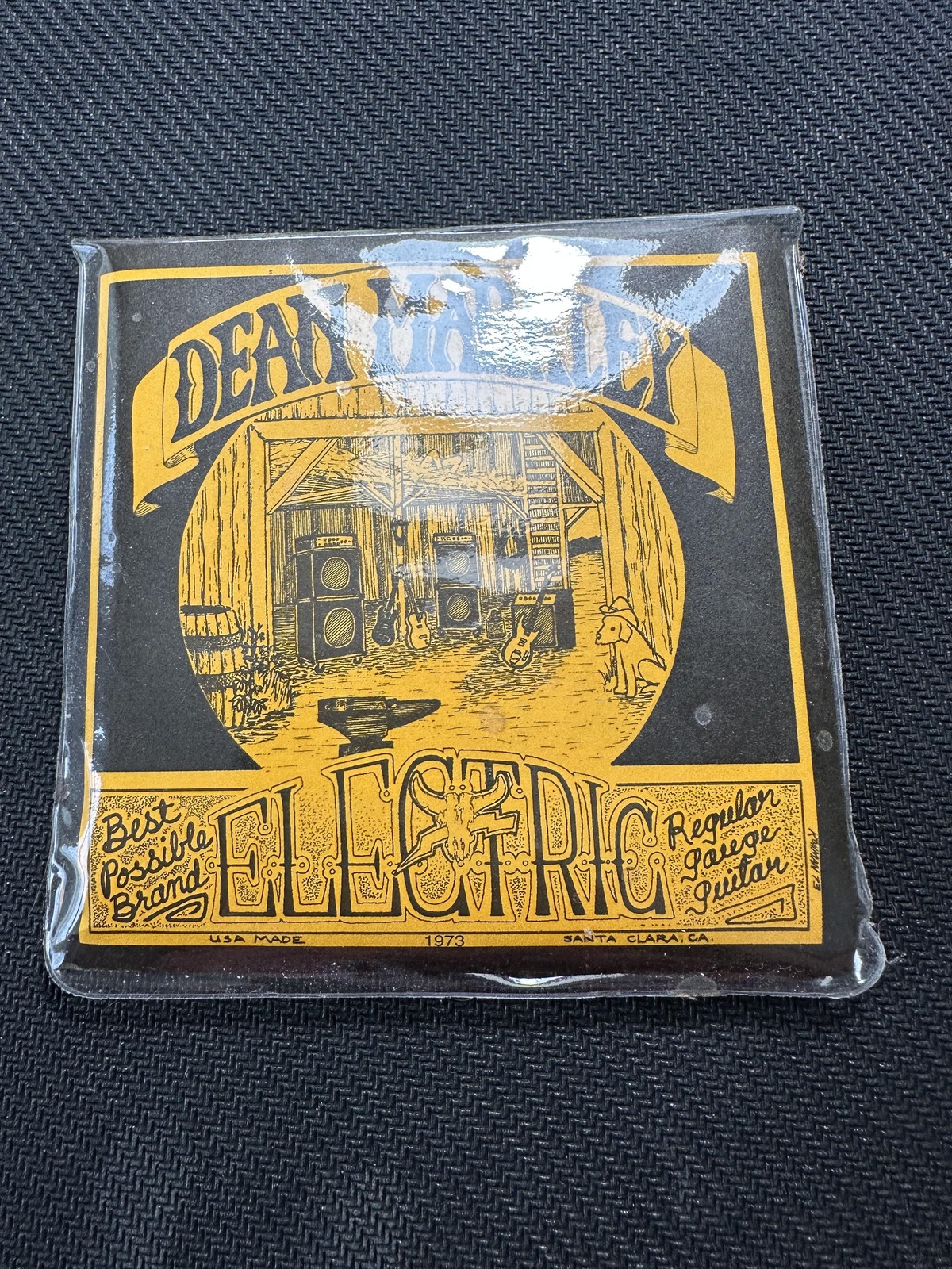 Dean Markley Electric Guitar Strings Regular Gauge 10-46 Set 1973 USA Made NOS