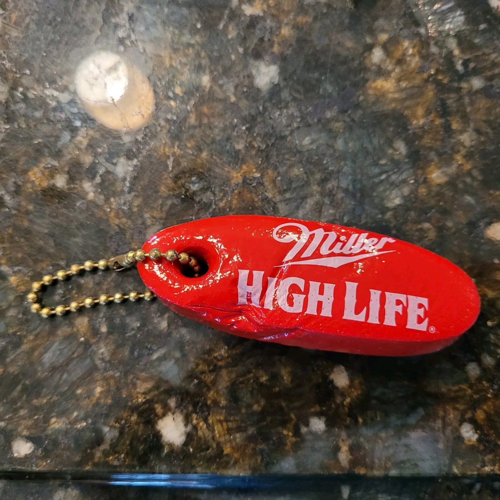 ULTRA RARE Miller High Life Foam Stress Relief Keychain