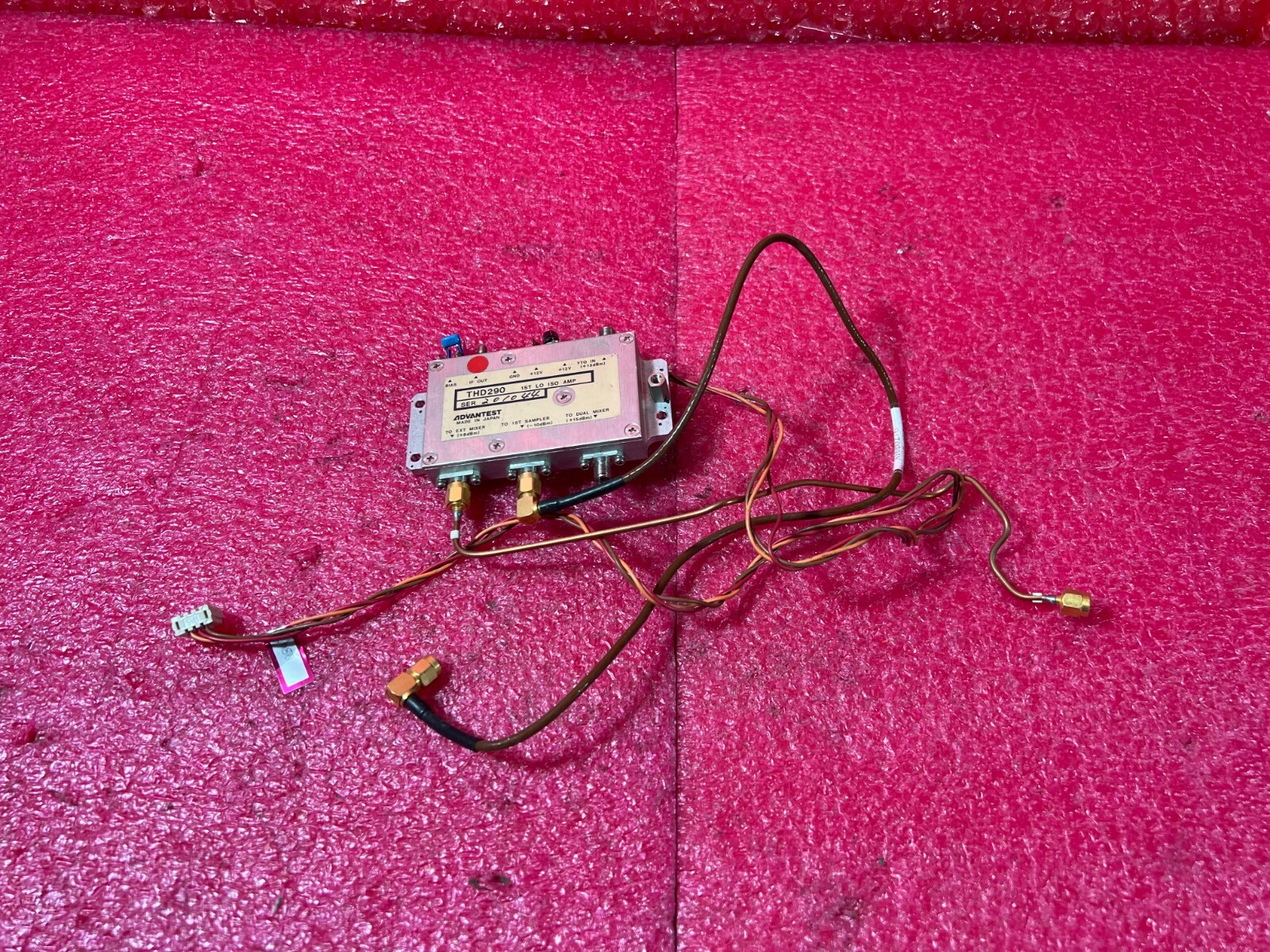 Advantest R3265 100Hz - 8GHz Spectrum Analyzer THD290 1ST LO ISO AMP