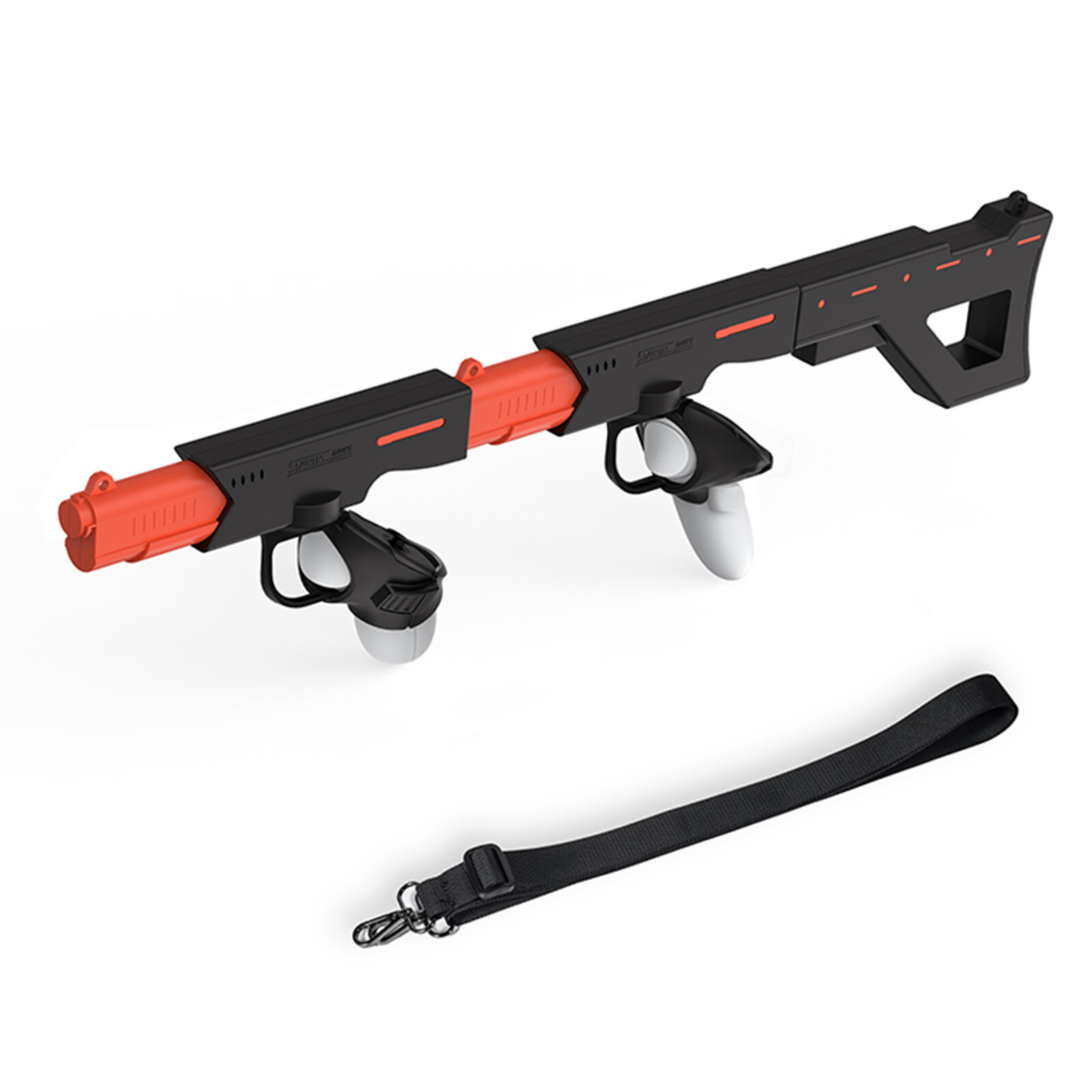 Gamepad Gun Battle Controller Holder Grip Parts for Quest 3/3S VR Shooting Game