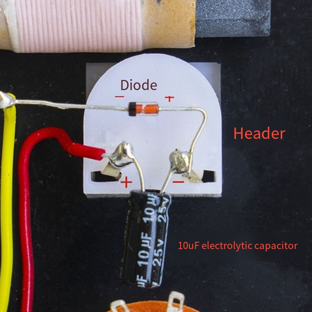 for educational Mineral Radio Assembly Kit DIY with Complete Components and