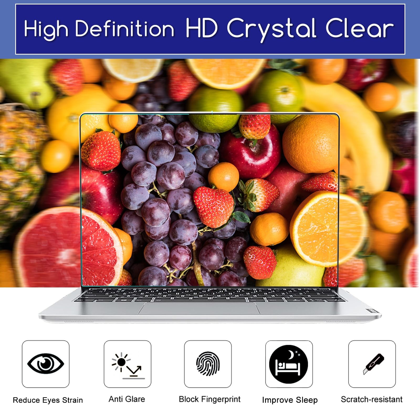 Keanboll 2 Pack Blue Light Blocking Screen Protector For Lenovo Ideapad 5/5I 14