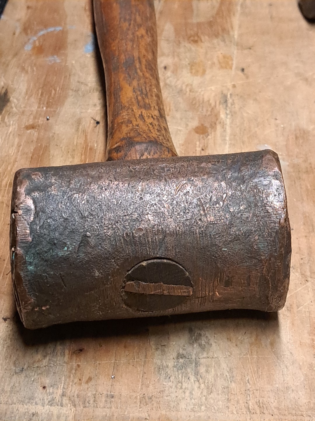 Temco #6 6lb. Solid Copper Sledge Hammer