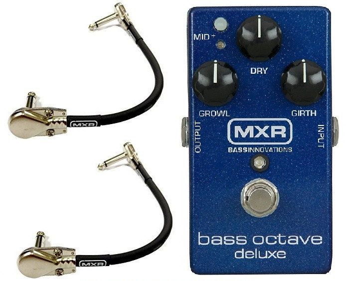 MXR Dunlop M288 Bass Octave Deluxe Effects Pedal M-288 ( 2 FREE MXR CABLES )