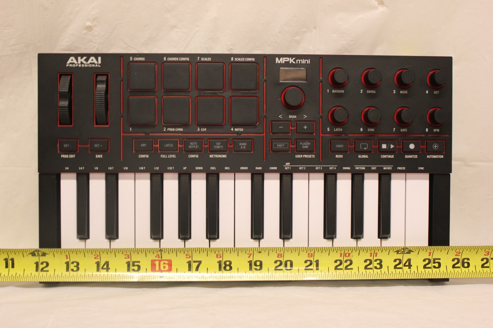 Akai Professional MPK Mini IV MIDI Keyboard Controller - Black C3