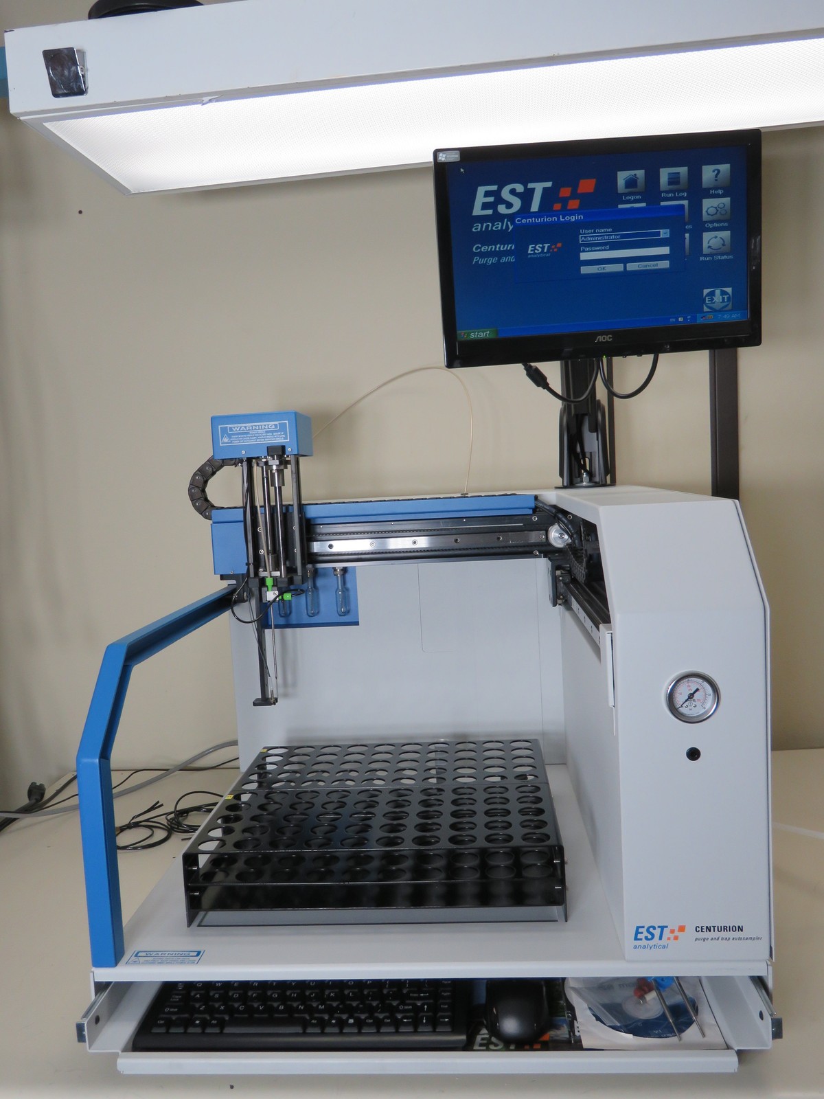 EST Analytical CENTURION W (Water-only) purge and trap autosampler