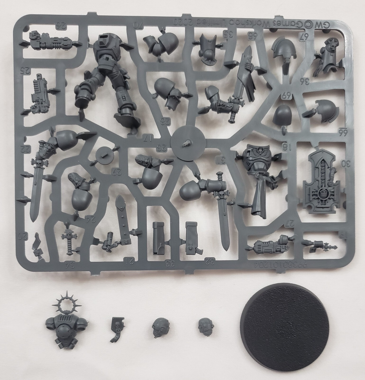 40K Bladeguard Sergeant Warhammer Primaris Space Marines from Blade Guard kit