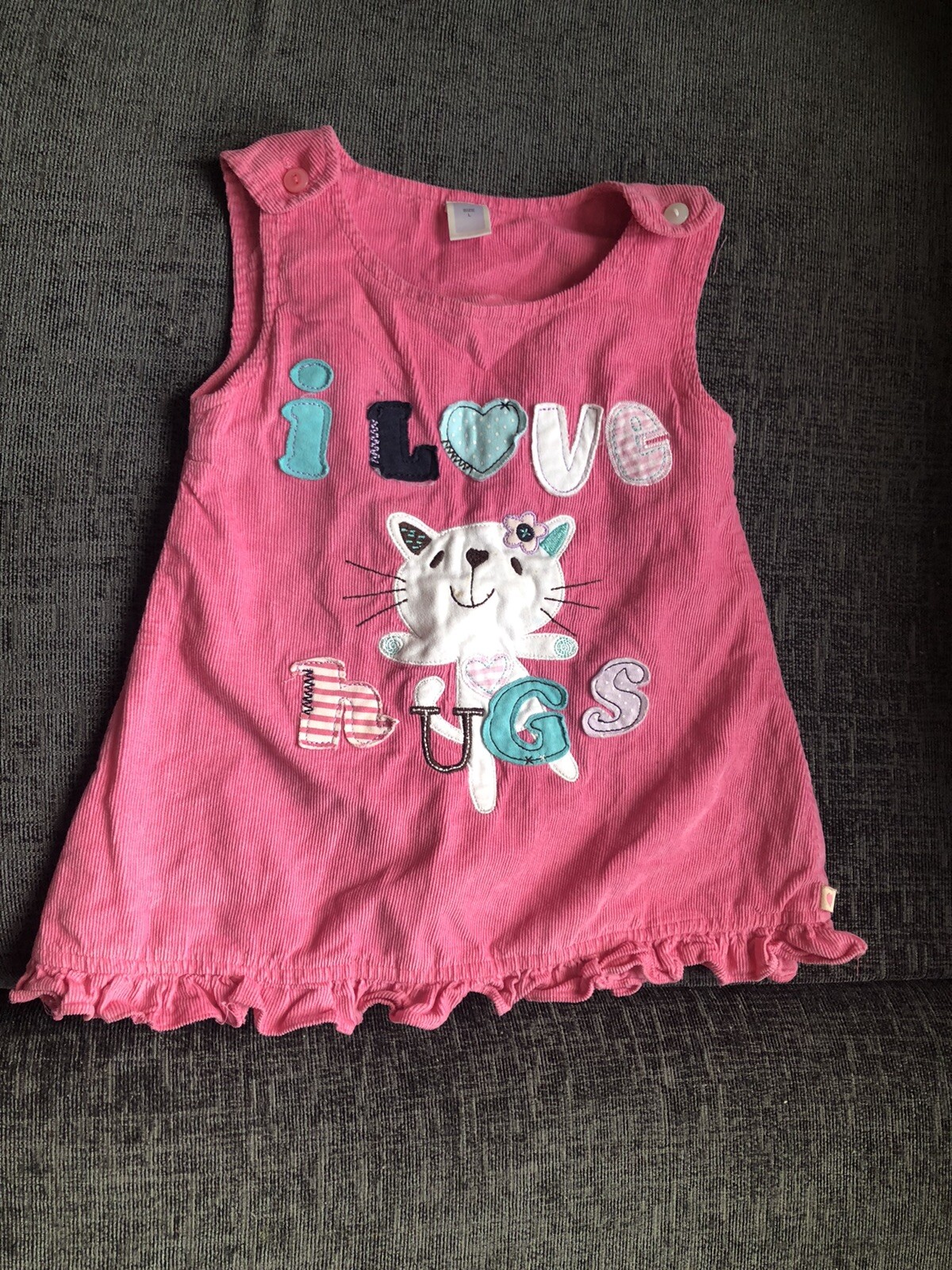 Summer top/ kids / 1 year old/ pink colour/ sleeveless