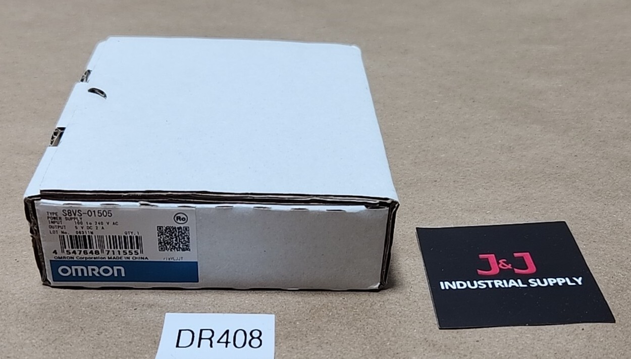 *BRAND NEW* Omron S8VS-01505 Switching Power Supply 100-240Vac 5Vdc 2A +Warranty