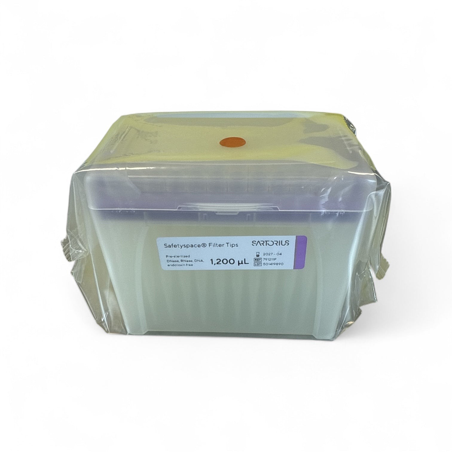 Sartorius Safetyspace 79221F 1200 μL Filter Tips (Exp. 2027)