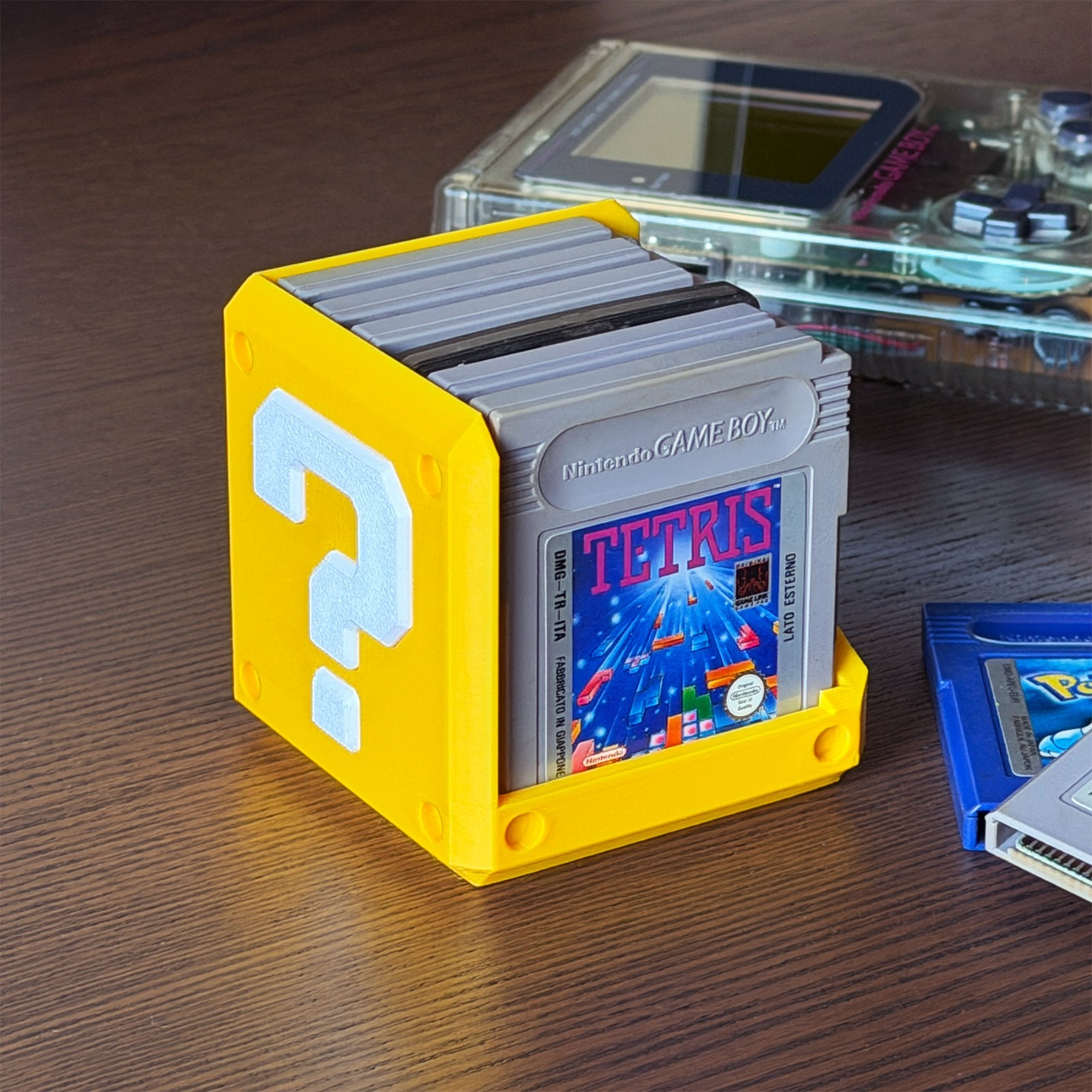 Gameboy Game Cartridge Holder | Holds 6 Games GBC DMG