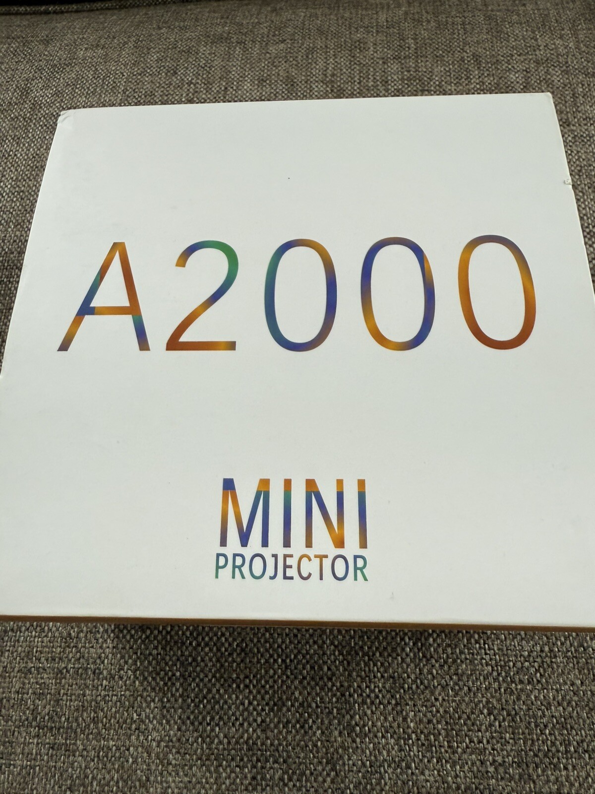 Irari A2000 Mini Projector Portable Home Theater Projector