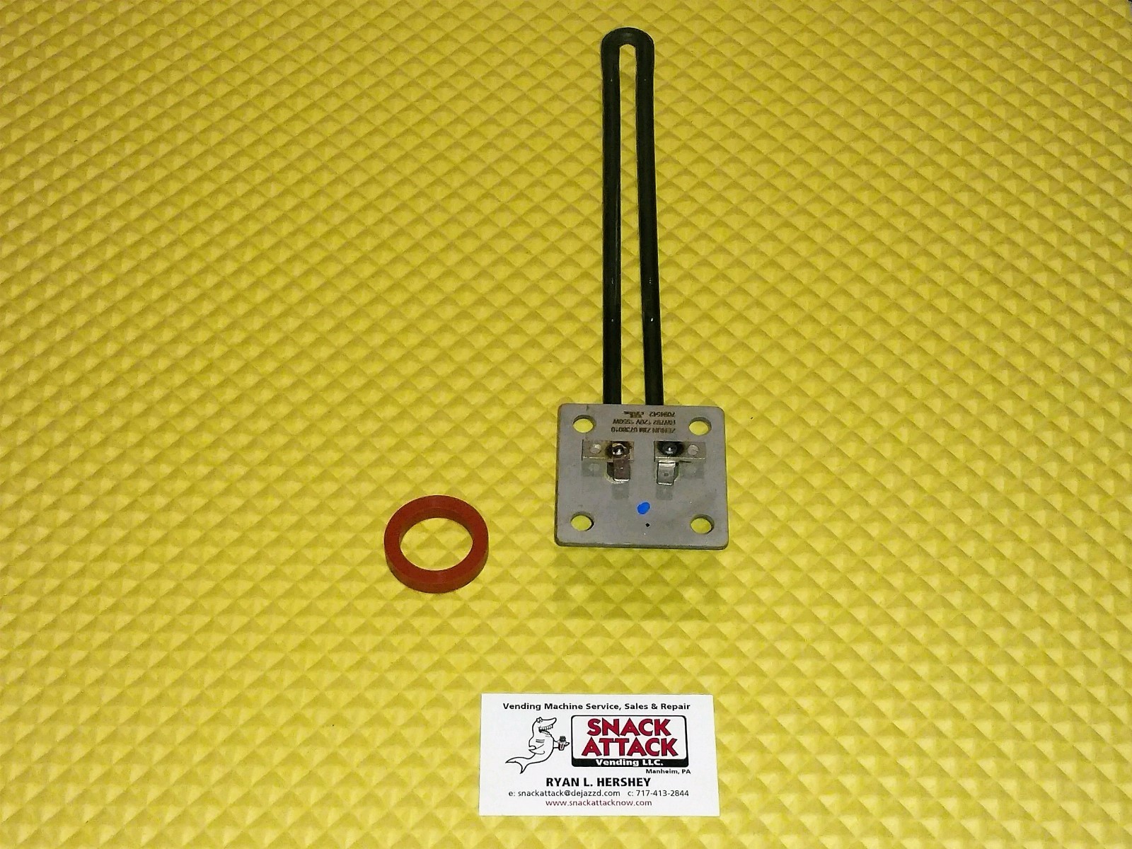 CRANE NATIONAL 655,673,946 /AP COFFEE VENDING MACHINE HEATING ELEMENT W / GASKET