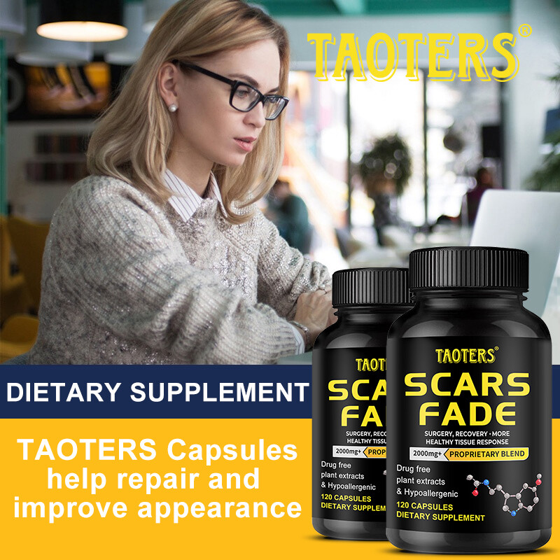 Scar Fading Capsules - 2000 Mg Proprietary Blend - Repair Improves Appearance