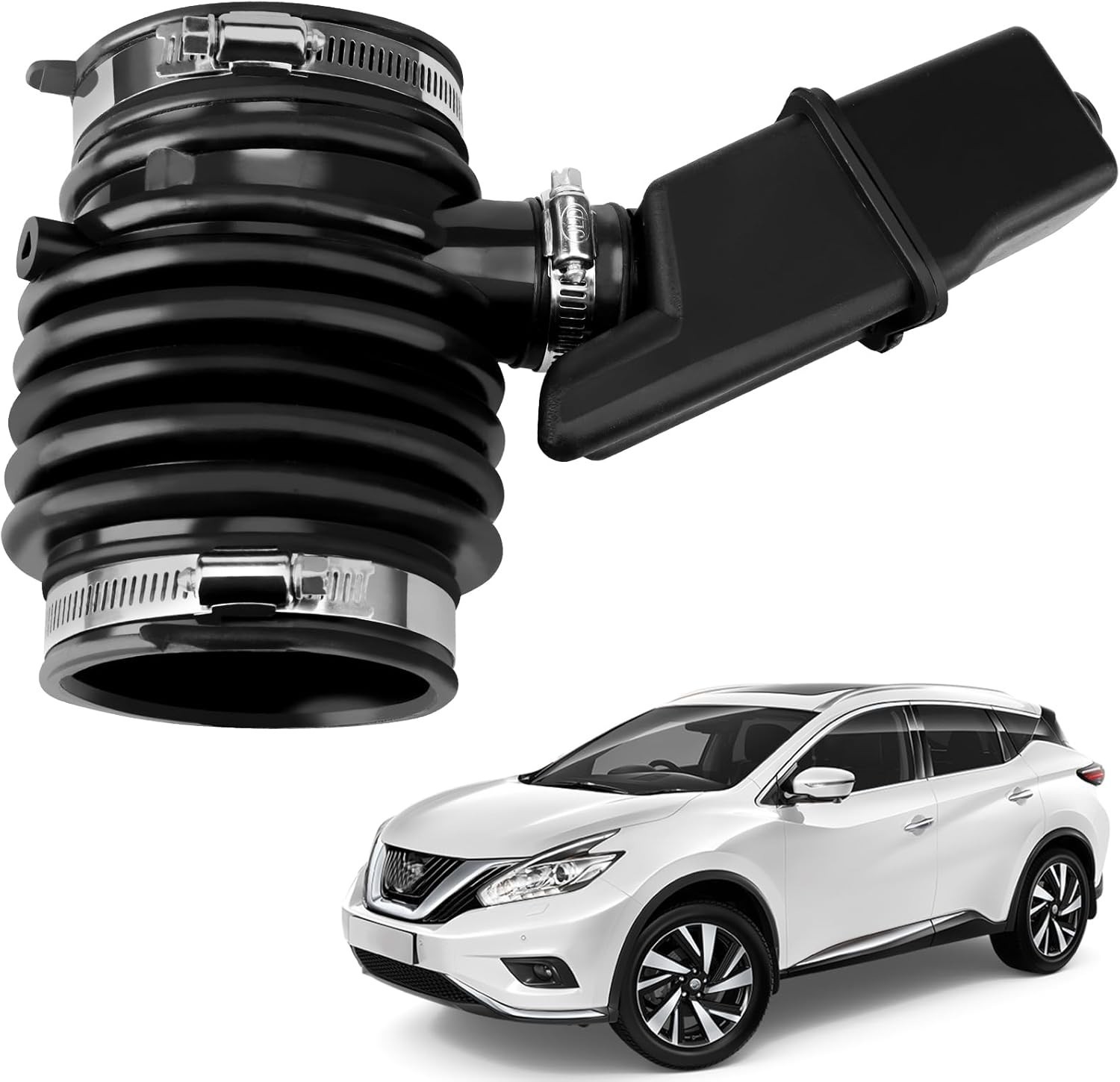 Engine Air Intake Hose(With clamp) for Nissan Murano 2015-2023 Pathfinder 2013-2
