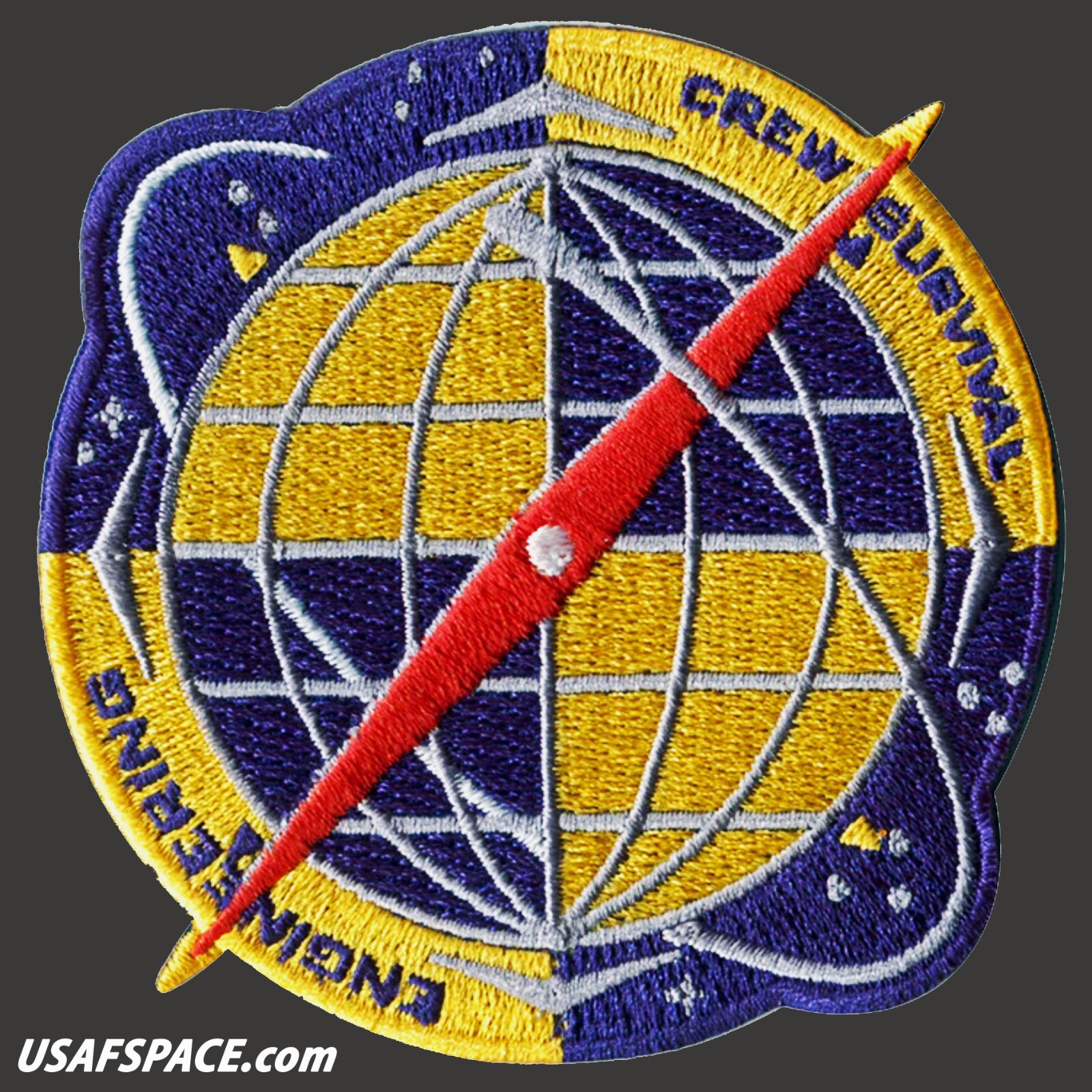 ORION CREW SURVIVAL SYSTEM- OCSS- ARTEMIS - NASA 4" AB Emblem SPACE SAFETY PATCH